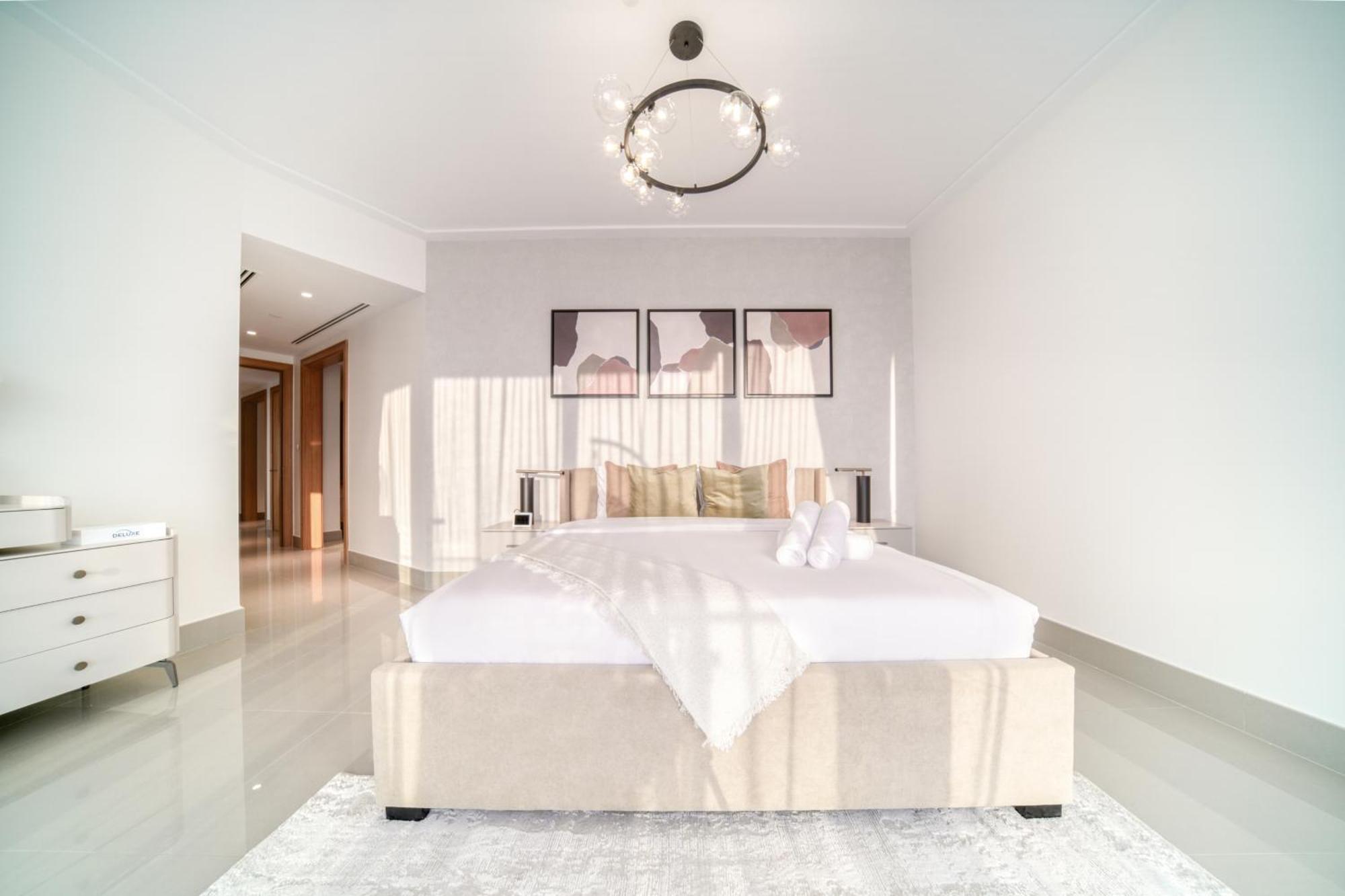 Downtown Luxury - Stunning Burj Khalifa & Sea View - 5 Minutes Walk To Dubai Mall Exteriör bild